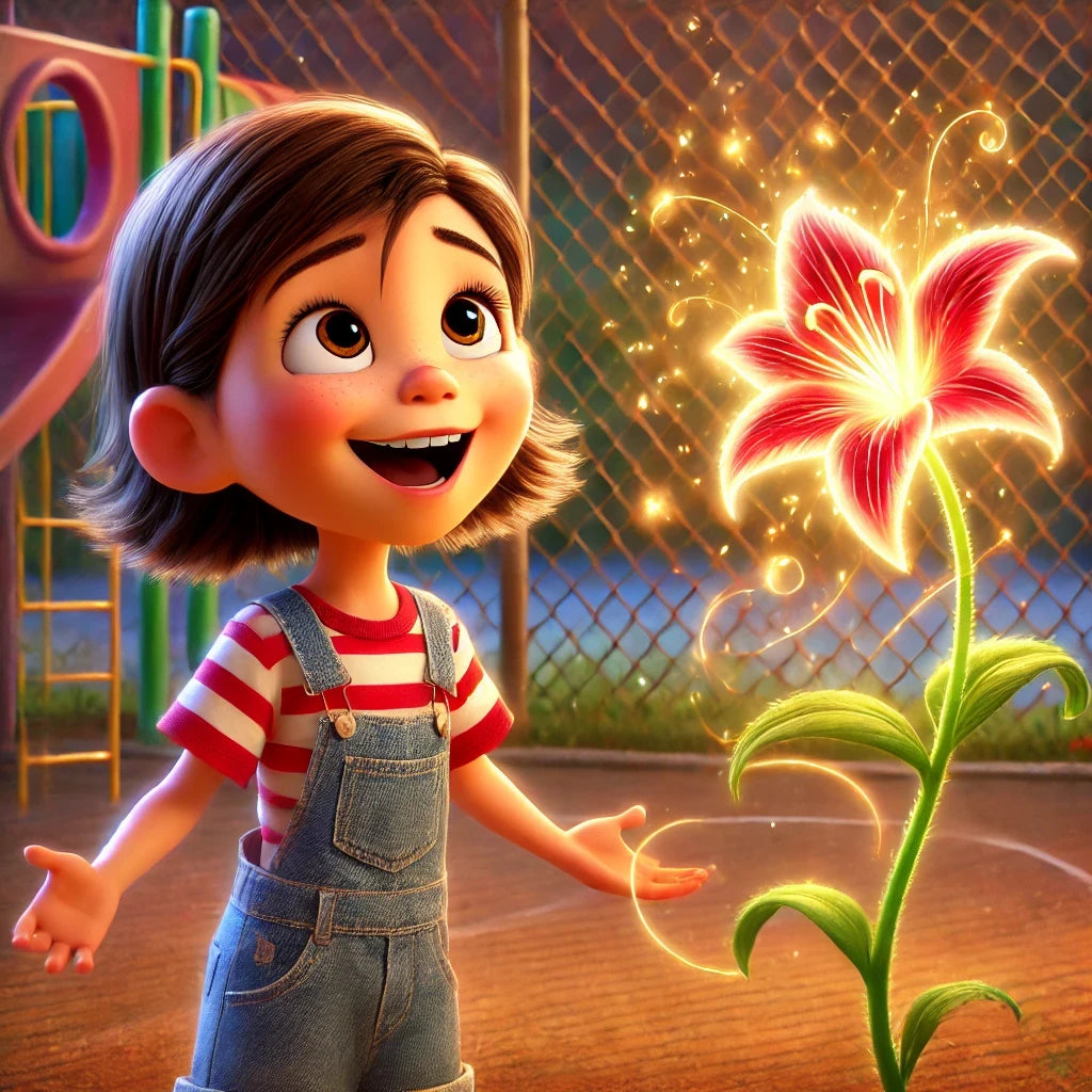 Lily and Her Beautiful Flower-eBook